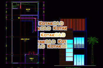 Desain Ruko 14 x 6 Meter.dwg