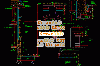 Gambar Detail Lis Profil & Ornamen Dinding.dwg
