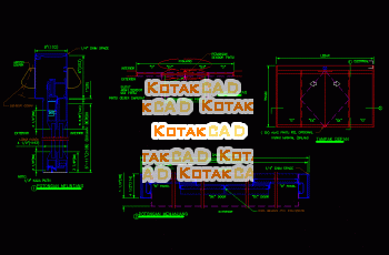 Gambar Detail Pintu Garasi Otomatis.dwg