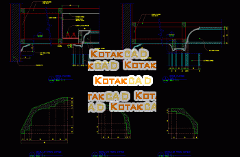Detail Plafond & Lis Pofil Gypsum.dwg