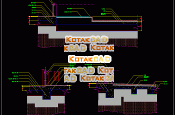 Gambar Detail Potongan Lantai