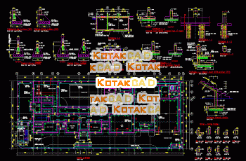Desain Rencana Pondasi & Kolom.dwg