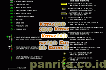Daftar Simbol Kelistrikan.dwg