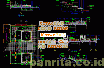 Desain Denah dan Potongan Drop Off Hotel.dwg