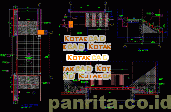 Desain Denah & Potongan Tangga Lounge/Shoping Arcade.dwg