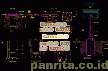 Desain Konstruksi Grill Oil Catcher dan Menara Air.dwg