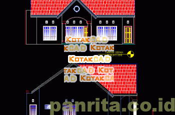 Desain Rumah Tinggal 13×15 Meter.dwg