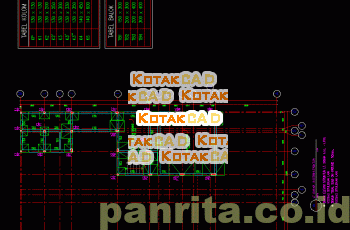 Desain Sistem Struktur Lantai Dasar.dwg