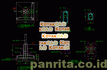 Gambar Detail Pondasi Gudang/Kantor.dwg