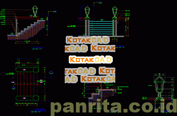 Gambar Detail Tangga Teras Depan.dwg