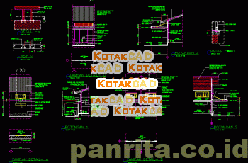 Gambar Detail & Potongan Konstruksi Pabrik.dwg