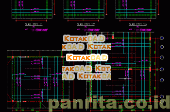 Gambar Detail Tulangan Plat.dwg