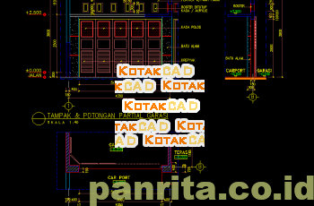 Download Detail Partial Garasi.dwg