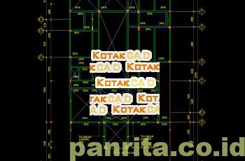 Download Detail Penulangan Balok AS.dwg