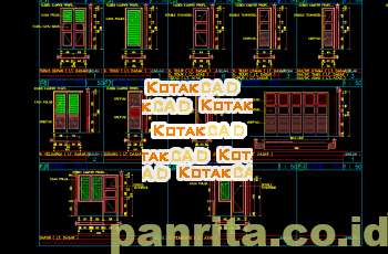 Download Detail Pintu dan Jendela.dwg