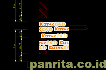 Download Gambar Lokasi Sambungan Kolom.dwg