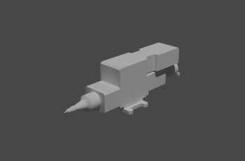 Model 3D Head Fiber Laser Raycus BM 111 3D